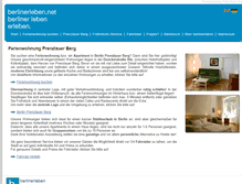Tablet Screenshot of berlinerleben.net